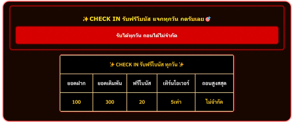 check in information