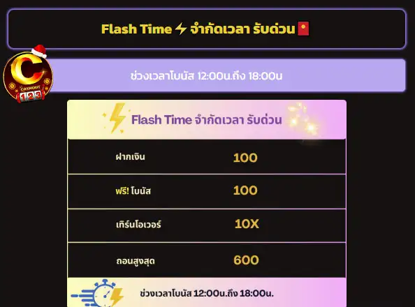 flash time 100
